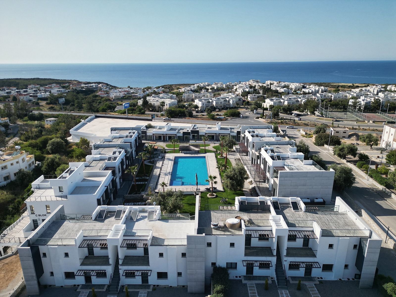 Palm Garden from above